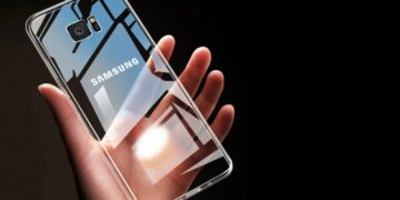 صفحه نمایش شفاف سامسونگ