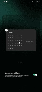 ویجت widget stacks