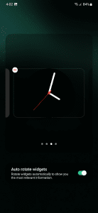 ویجت widget stacks