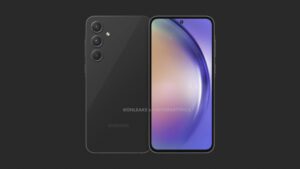 سامسونگ گلکسی A55 از یک طراحی قاب مسطح مشابه آیفون‌ها، استفاده می‌کند.