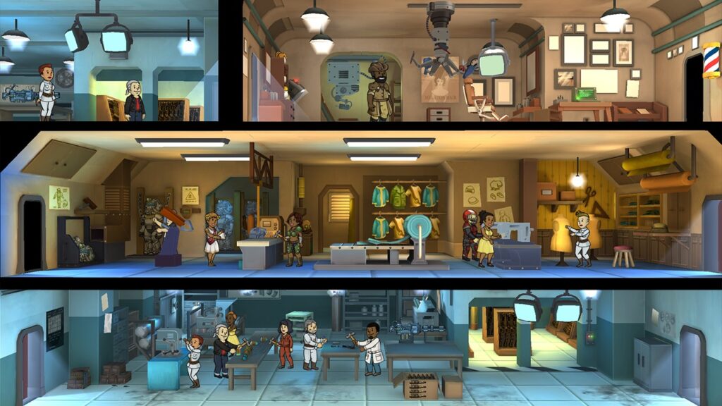 بازی Fallout Shelter؛ از جمله بهترین بازی های آفلاین آیفون