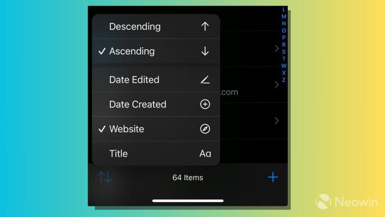 اپلیکیشن Passwords 1