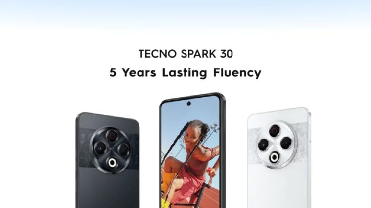 تکنو گوشی هوشمند Spark 30 را معرفی کرد