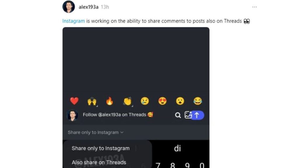 امکان اشتراک‌ پیام‌های اینستاگرامی در پلتفرم Threads فراهم می شود