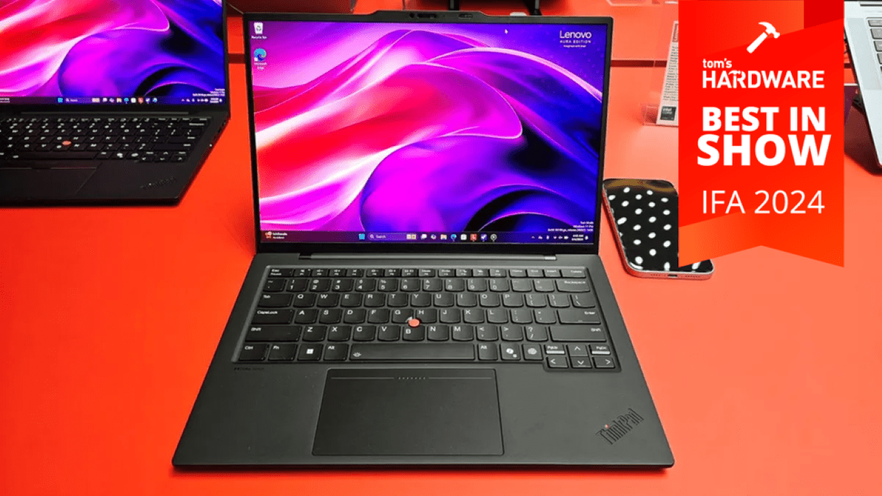 رونمایی از لپ‌تاپLenovo ThinkPad X1 Carbon (Gen 13) Aura Edition در نمایشگاه IFA 2024