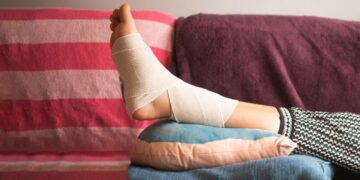 پیچ خوردگی مچ پا می تواند یک آسیب مغزی باشد