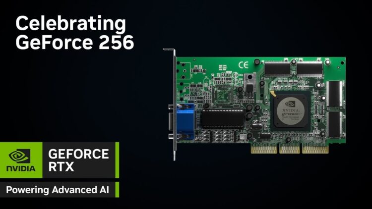 کارت گرافیکی GeForce 256 انویدیا 25 ساله شد