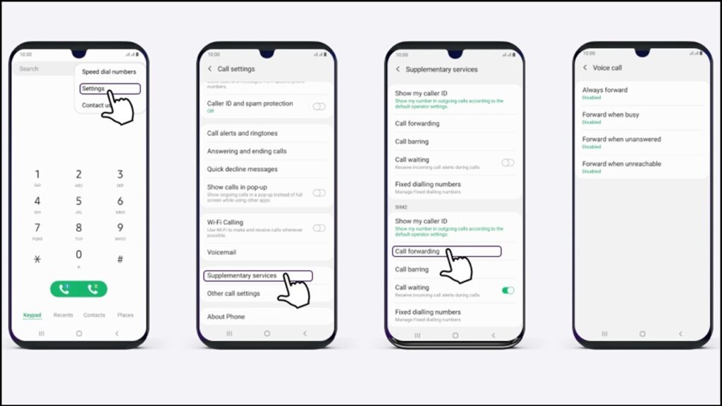 تنظیمات دایورت کردن تماسهای ایرانسل