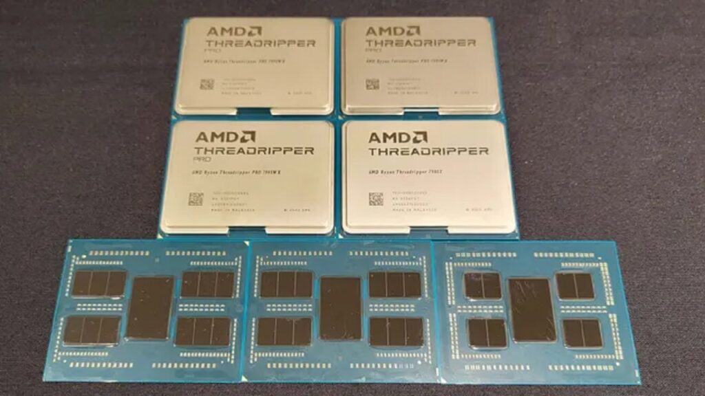 در فهرست فروش قرار گرفتن پردازنده‌های سری Threadripper 9000 شرکت AMD 