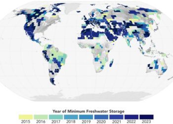 ناسا از کاهش نگرانکننده آب شیرین جهانی خبر داد
