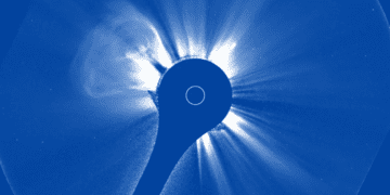 تلسکوپ CCOR-1 اولین تصاویر فعالیت‌ های خورشیدی را ارسال کرد