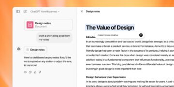 شرکت OpenAI قابلیت Canvas را برای تمامی کاربران ChatGPT فعال کرد