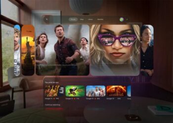 اولین نگاه به رابط کاربری سیستم‌عامل Android XR گوگل