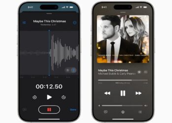 اپل قابلیت «ضبط‌های لایه‌ای» را به اپلیکیشن Voice Memos اضافه کرد