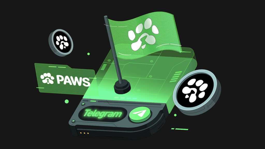 ایردراپ PAWS مینی‌اپ دیگری در تلگرام 