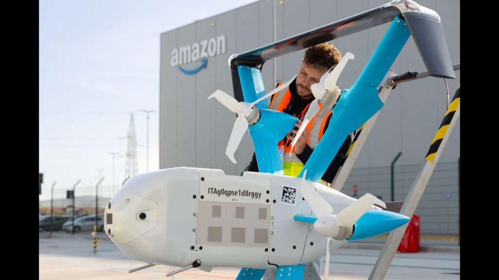 آمازون نخستین تحویل خود با پهپاد در ایتالیا را به انجام رساند