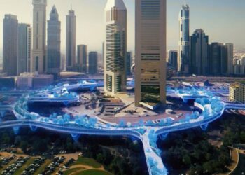 دبی با پروژه Dubai Walk بهشت پیاده‌روی می‌شود