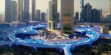 دبی با پروژه Dubai Walk بهشت پیاده‌روی می‌شود