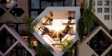 تحول معماری آلبانی با برج پازلی تیرانا