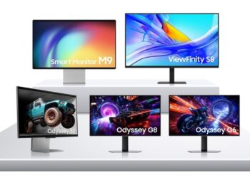 سامسونگ از 5 مانیتور جدید خود رونمایی کرد