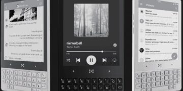 Minimal Phone: نخستین گوشی اندرویدی با نمایشگر E Ink و کیبورد فیزیکی