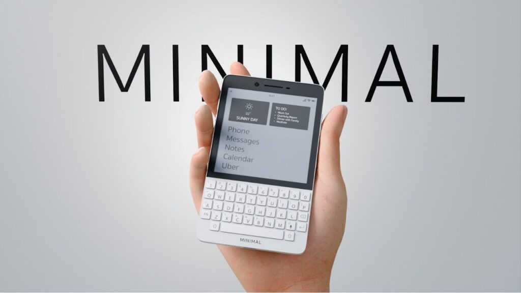 Minimal Phone شباهت‌هایی به گوشی‌های BlackBerry