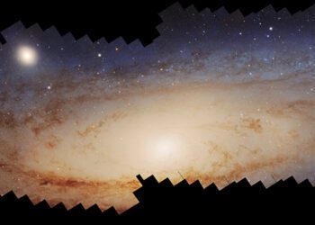 مشاهدات بی‌سابقه تلسکوپ فضایی هابل از کهکشان آندرومدا