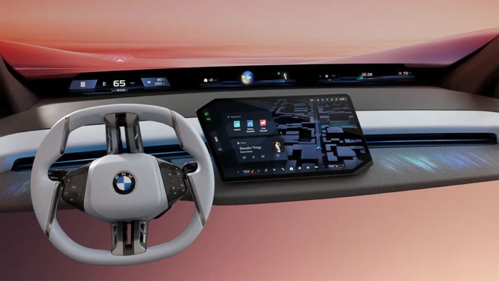 معرفی سیستم‌عامل جدید iDrive توسط شرکت BMW 