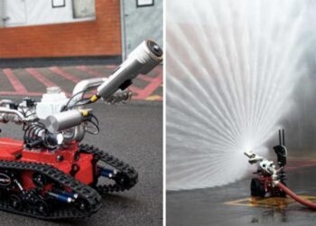 ورود ربات اطفای حریق به تجهیزات آتش‌نشانی بریتانیا