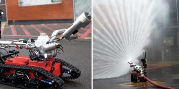 ورود ربات اطفای حریق به تجهیزات آتش‌نشانی بریتانیا