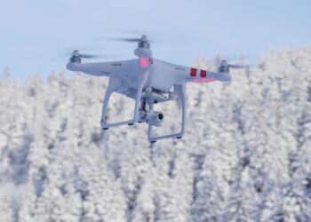 چین از فناوری پهپادها برای افزایش بارش برف و باران استفاده کرد