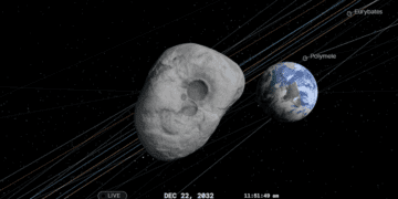 بررسی احتمال برخورد یک سیارک جدید با زمین