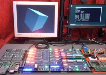ساخت یک CPU دست‌ساز با قابلیت پردازش گرافیک سه‌بعدی توسط جیمز شارمن