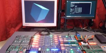 ساخت یک CPU دست‌ساز با قابلیت پردازش گرافیک سه‌بعدی توسط جیمز شارمن