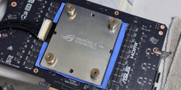 رکوردشکنی ایسوس با اورکلاک ۳.۵ گیگاهرتزی RTX 5090 تحت خنک‌کننده LN2