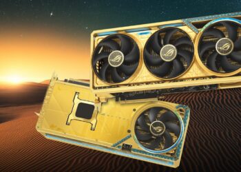 نسخه لوکس ROG Astral GeForce RTX 5090 Dhahab OC رونمایی شد