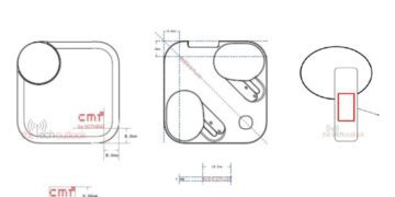 مشاهده CMF Buds 2 Plus در FCC؛ فاش شدن طراحی، ابعاد، باتری و شارژ