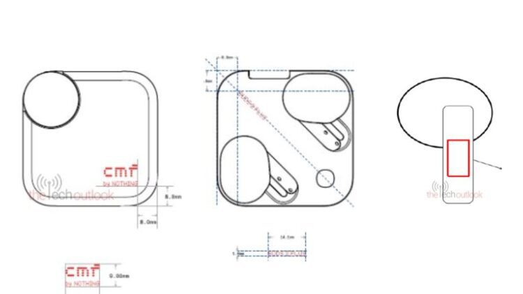 مشاهده CMF Buds 2 Plus در FCC؛ فاش شدن طراحی، ابعاد، باتری و شارژ