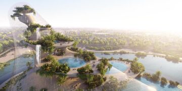 رونمایی از ترمه دبی؛ بلندترین استراحتگاه جهان