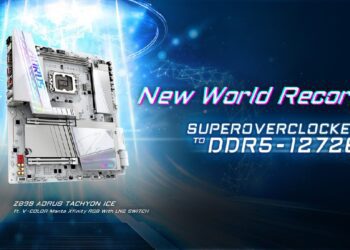 مادربرد Z890 AORUS Tachyon ICE گیگابایت؛ رکورددار جدید سرعت حافظه DDR5