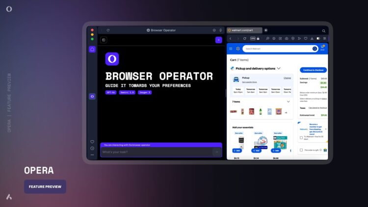 اپرا از عامل هوش مصنوعی Browser Operator رونمایی کرد