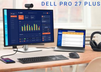 رونمایی از مانیتور Dell Pro 27 Plus؛ نمایشگر 4K IPS با هاب داخلی USB-C