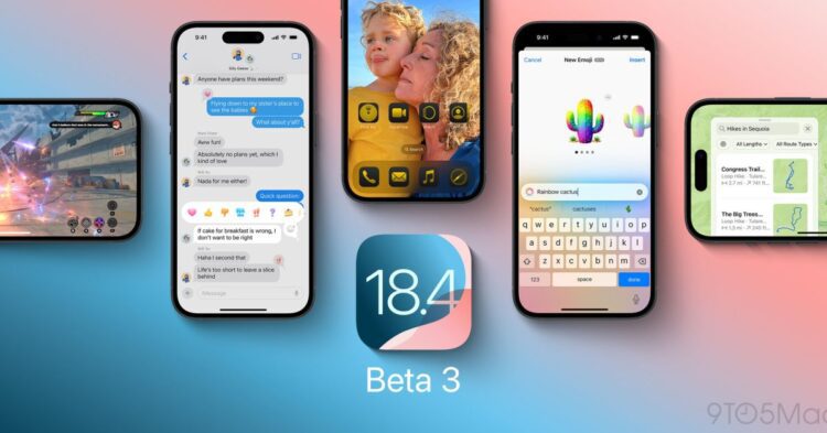 اپل نسخه سوم بتای iOS 18.4 را برای آزمایش منتشر کرد