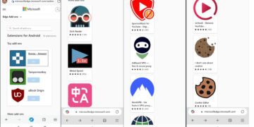 مرورگر اج به‌زودی از افزونه‌های اندروید پشتیبانی می‌کند