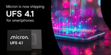 مایکرون از نسل جدید تراشه‌های ذخیره‌سازی UFS 4.1 و UFS 3.1 با معماری G9 رونمایی کرد