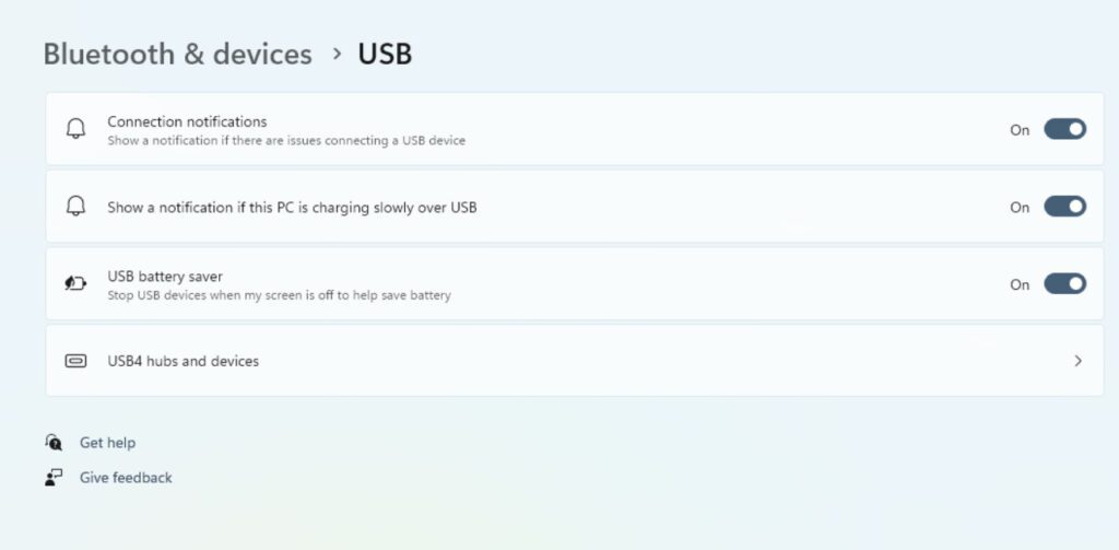 اطلاعات تازه‌ای درباره تنظیمات مربوط به USB در ویندوز ۱۱