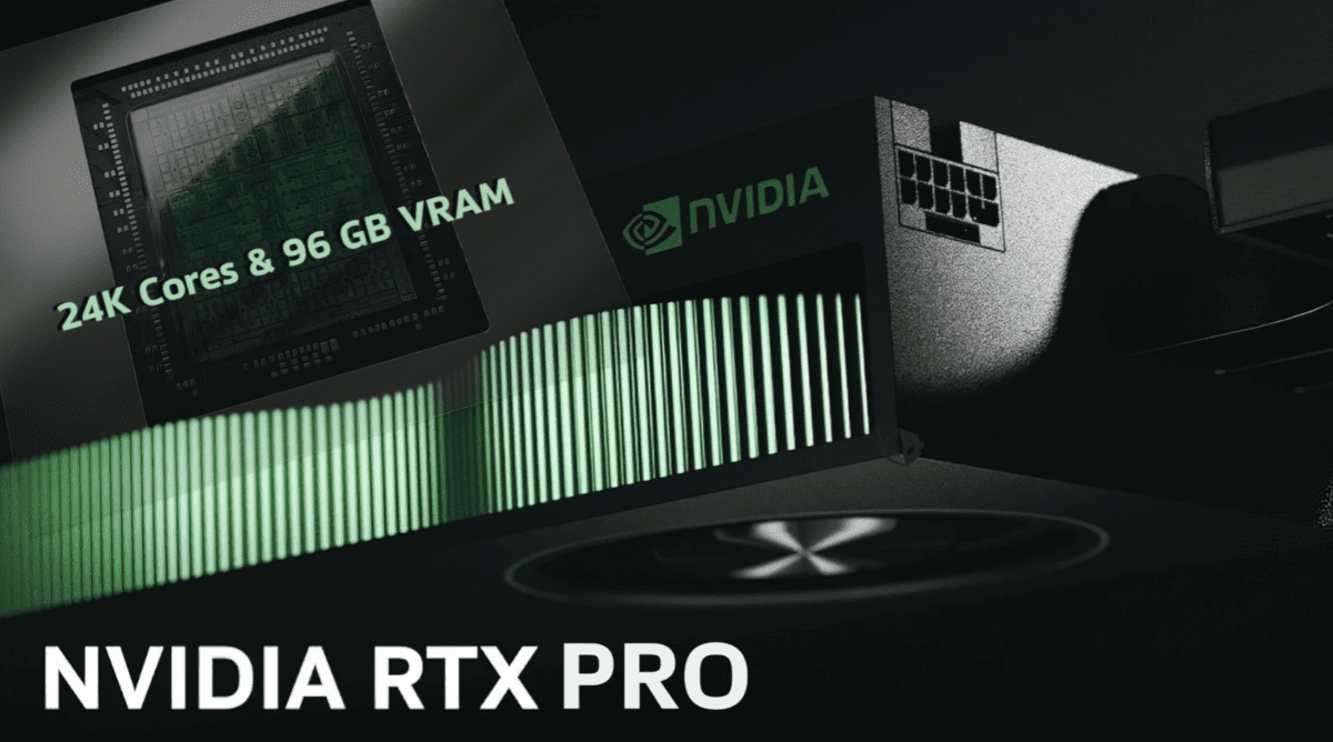 مشخصات فنی لو رفته از کارتهای جدید RTX Pro 6000