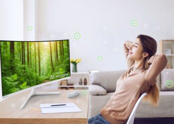 ایسوس از مانیتورهای تصفیهکننده هوای سری VU Air Ionizer رونمایی کرد