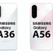 مقایسه گلکسی A36 و A56 ؛ میان‌رده‌های جدید سامسونگ