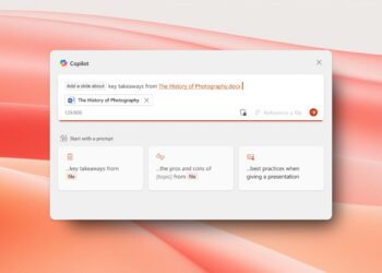 قابلیت جدید Copilot: ساخت سریع اسلاید در PowerPoint از روی سند و دستور متنی
